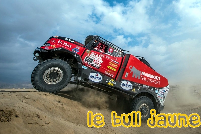 MAMMOET 410239 RENAULT SHERPA Rally Sport DAKAR 2019 le-bull-jaune