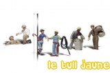 LOT DE FIGURINES TRAVAIL DE VILLE