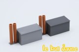Caisse de transport avec tuyaux