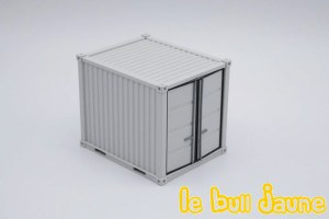 Container de 10 pieds gris