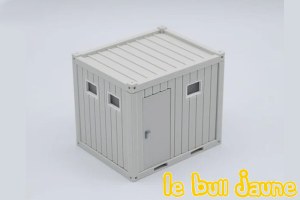 Container sanitaire 10 pieds