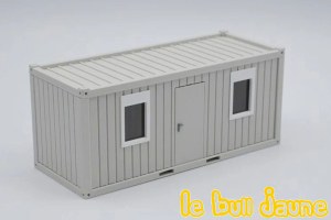 Container de bureau, gris clair