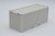 Container de bureau, gris clair