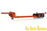  Remorque à poutre Rogers 90 tonnes des années 1950 Orange