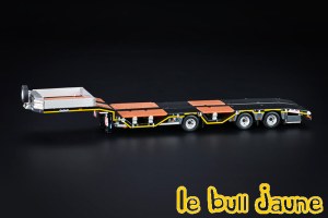 Remorque Nooteboom 3 essieux , Noir