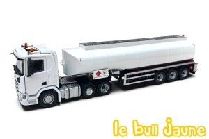 SCANIA R + citerne blanc