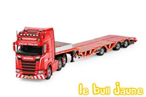 SCANIA S + Nooteboom 3 essieux