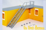 Escalier bungalow de chantier A