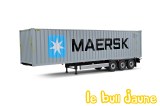 Remorque container MAERSK 1/24°