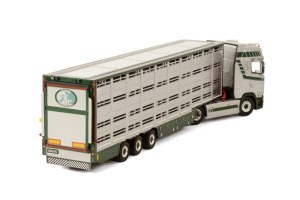 Miniature WIKING 1/87 Scania Remorque à Seuil Surbaissé Siemens, Publicitaire