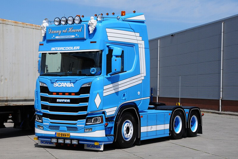 WSI, 01-3974. 01.3974, SCANIA R Highline CR20H 6x2, Transport Danny